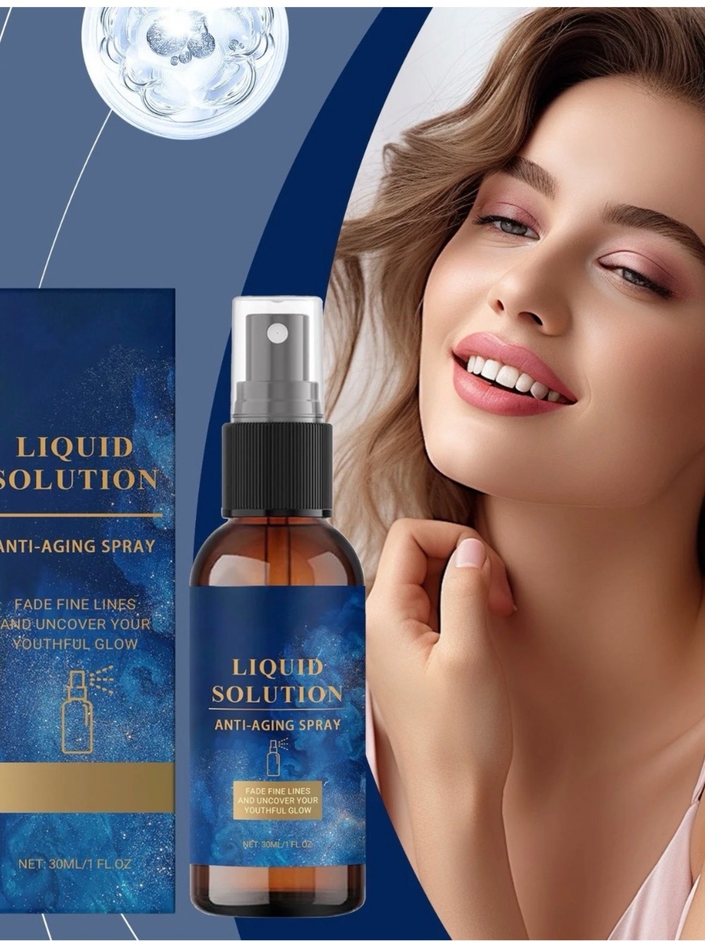OLAVITA Liquid Solution Anti-Aging Spray - Blue Label